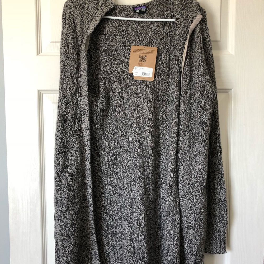 NWT Patagonia Merino Cable Coat